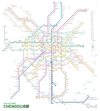 Chengdu Metro Map