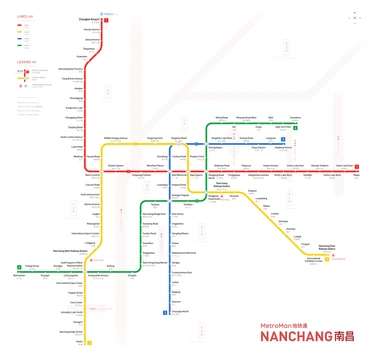 Nanchang Metro Map