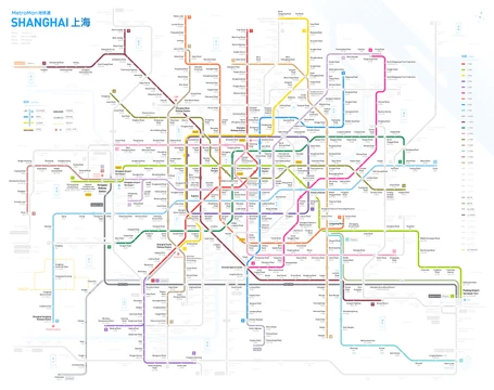 Shanghai Metro Map