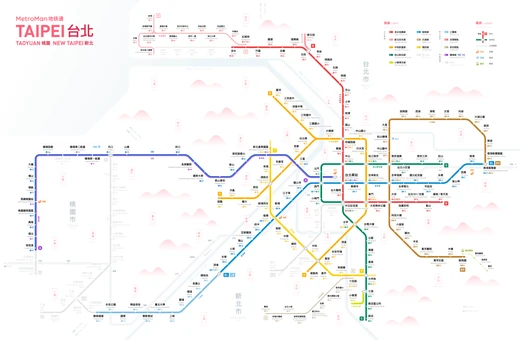 台北地鐵路綫圖
