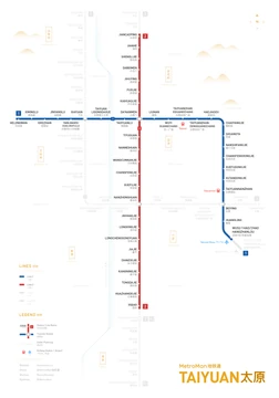 Taiyuan Metro Map