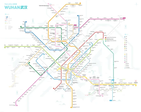 Wuhan Metro Map